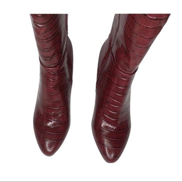 JNY | croc print boots - Picture 5 of 7